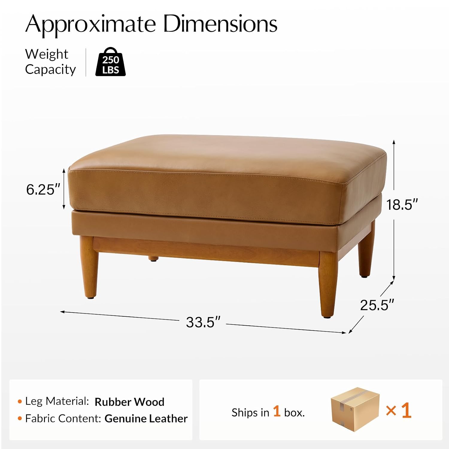 Mesa de Centro Otomana de Cuer - Outdoor Furniture Wood reseña y precio
